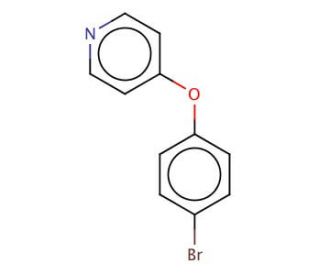 4-(4-bromophenoxy)pyridine - chemical structure image