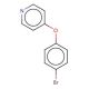 4-(4-bromophenoxy)pyridine - chemical structure image