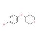 4-(4-Bromophenoxy)tetrahydro-2H-pyran (CAS 215453-84-2) - chemical structure image