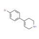 4-(4-Bromophenyl)-1,2,3,6-tetrahydro-pyridine (CAS 91347-99-8) - chemical structure image