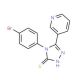 4-(4-bromophenyl)-5-pyridin-3-yl-4H-1,2,4-triazole-3-thiol - chemical structure image