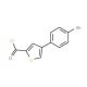 4-(4-Bromophenyl)thiophene-2-carbonyl chloride (CAS 681260-49-1) - chemical structure image