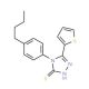 4-(4-Butyl-phenyl)-5-thiophen-2-yl-4H-[1,2,4]triazole-3-thiol - chemical structure image