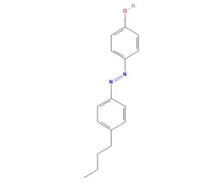 4-(4-Butylphenylazo)phenol (CAS 2496-21-1) - chemical structure image