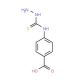 4-(4-Carboxyphenyl)-3-thiosemicarbazide (CAS 206559-48-0) - chemical structure image