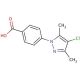 4-(4-chloro-3,5-dimethyl-1H-pyrazol-1-yl)benzoic acid - chemical structure image