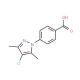 4-(4-Chloro-3,5-dimethyl-pyrazol-1-yl)-benzoic acid - chemical structure image