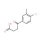 4-(4-Chloro-3-methylphenyl)-4-oxobutyric acid (CAS 54557-91-4) - chemical structure image