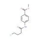 4-(4-Chloro-butyrylamino)-benzoic acid methyl ester - chemical structure image