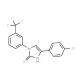 4-(4-Chloro-phenyl)-1-(3-trifluoromethyl-phenyl)-1H-imidazole-2-thiol - chemical structure image