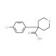 4-(4-Chloro-phenyl)-tetrahydro-pyran-4-carboxylic acid (CAS 3648-57-5) - chemical structure image