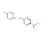 4-(4-Chloro-phenylsulfanylmethyl)-benzoic acid (CAS 88382-51-8) - chemical structure image