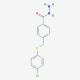 4-(4-Chloro-phenylsulfanylmethyl)-benzoic acid hydrazide - chemical structure image