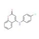 4-(4-Chloroanilino)-2H-chromen-2-one (CAS 24526-89-4) - chemical structure image
