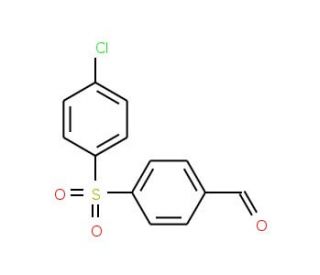 4-(4-Chlorobenzenesulfonyl)benzaldehyde (CAS 77422-24-3) - chemical structure image