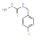 4-(4-Chlorobenzyl)-3-thiosemicarbazide (CAS 6610-36-2) - chemical structure image