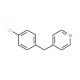 4-(4-Chlorobenzyl)pyridine (CAS 4409-11-4) - chemical structure image