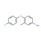 4-(4-Chlorophenoxy)-3-methylaniline - chemical structure image
