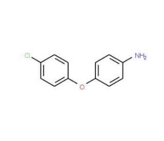 4-(4-Chlorophenoxy)aniline (CAS 101-79-1) - chemical structure image