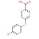 4-(4-Chlorophenoxy)benzoic acid (CAS 21120-67-2) - chemical structure image