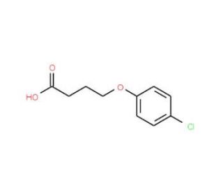 4-(4-chlorophenoxy)butanoic acid (CAS 3547-07-7) - chemical structure image