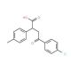 4-(4-Chlorophenyl)-2-(4-methylphenyl)-4-oxobutanoic acid (CAS 70596-90-6) - chemical structure image