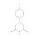 4-(4-Chlorophenyl)-2,6-piperidinedione (CAS 84803-46-3) - chemical structure image