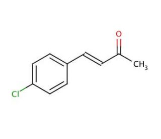 4-(4-Chlorophenyl)-3-buten-2-one (CAS 3160-40-5) - chemical structure image