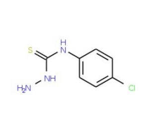 4-(4-Chlorophenyl)-3-thiosemicarbazide (CAS 22814-92-2) - chemical structure image