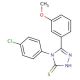 4-(4-chlorophenyl)-5-(3-methoxyphenyl)-4H-1,2,4-triazole-3-thiol - chemical structure image