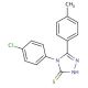 4-(4-chlorophenyl)-5-(4-methylphenyl)-4H-1,2,4-triazole-3-thiol - chemical structure image