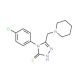 4-(4-chlorophenyl)-5-(piperidin-1-ylmethyl)-4H-1,2,4-triazole-3-thiol (CAS 65924-81-4) - chemical structure image