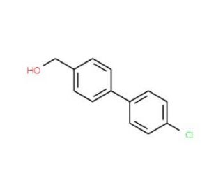 4-(4-chlorophenyl)benzylalcohol (CAS 22494-48-0) - chemical structure image