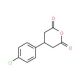4-(4-Chlorophenyl)-dihydro-pyran-2,6-dione (CAS 182955-12-0) - chemical structure image