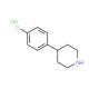 4-(4-Chlorophenyl)-piperidine hydrochloride (CAS 6652-06-8) - chemical structure image