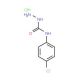4-(4-Chlorophenyl)semicarbazide hydrochloride (CAS 124700-01-2) - chemical structure image