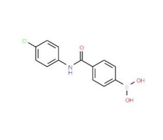 4-(4-Chlorophenylcarbamoyl)phenylboronic acid (CAS 874288-02-5) - chemical structure image