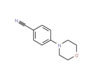 4-(4-Cyanobenzene)morpholine (CAS 10282-31-2) - chemical structure image