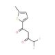 4,4-Difluoro-1-(5-methyl-thiophen-2-yl)-butane-1,3-dione (CAS 832737-14-1) - chemical structure image