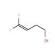 4,4-Difluorobut-3-en-1-yl bromide (CAS 147804-02-2) - chemical structure image