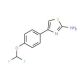4-(4-Difluoromethoxy-phenyl)-thiazol-2-ylamine - chemical structure image