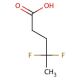 4,4-difluoropentanoic acid - chemical structure image