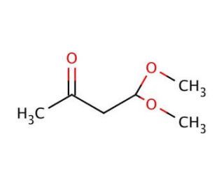 4,4-Dimethoxy-2-butanone (CAS 5436-21-5) - chemical structure image