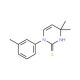4,4-Dimethyl-1-(3-methylphenyl)-1,4-dihydropyrimidine-2-thiol - chemical structure image