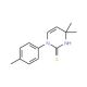 4,4-Dimethyl-1-(4-methylphenyl)-1,4-dihydropyrimidine-2-thiol - chemical structure image