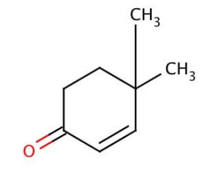 4,4-Dimethyl-2-cyclohexen-1-one (CAS 1073-13-8) - chemical structure image