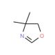 4,4-Dimethyl-2-oxazoline (CAS 30093-99-3) - chemical structure image