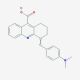 4-(4-Dimethylamino-benzylidene)-1,2,3,4-tetrahydro-acridine-9-carboxylic acid 的分子结构 4-(4-Dimethylamino-benzylidene)-1,2,3,4-tetrahydro-acridine-9-carboxylic acid - chemical structure image