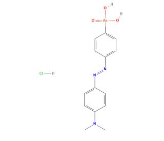 4-(4-Dimethylaminophenylazo)phenylarsonic Acid Hydrochloride - chemical structure image