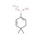 4,4-Dimethylcyclohexa-1,5-dienylboronic acid, monosodium salt (CAS 871329-70-3) - chemical structure image